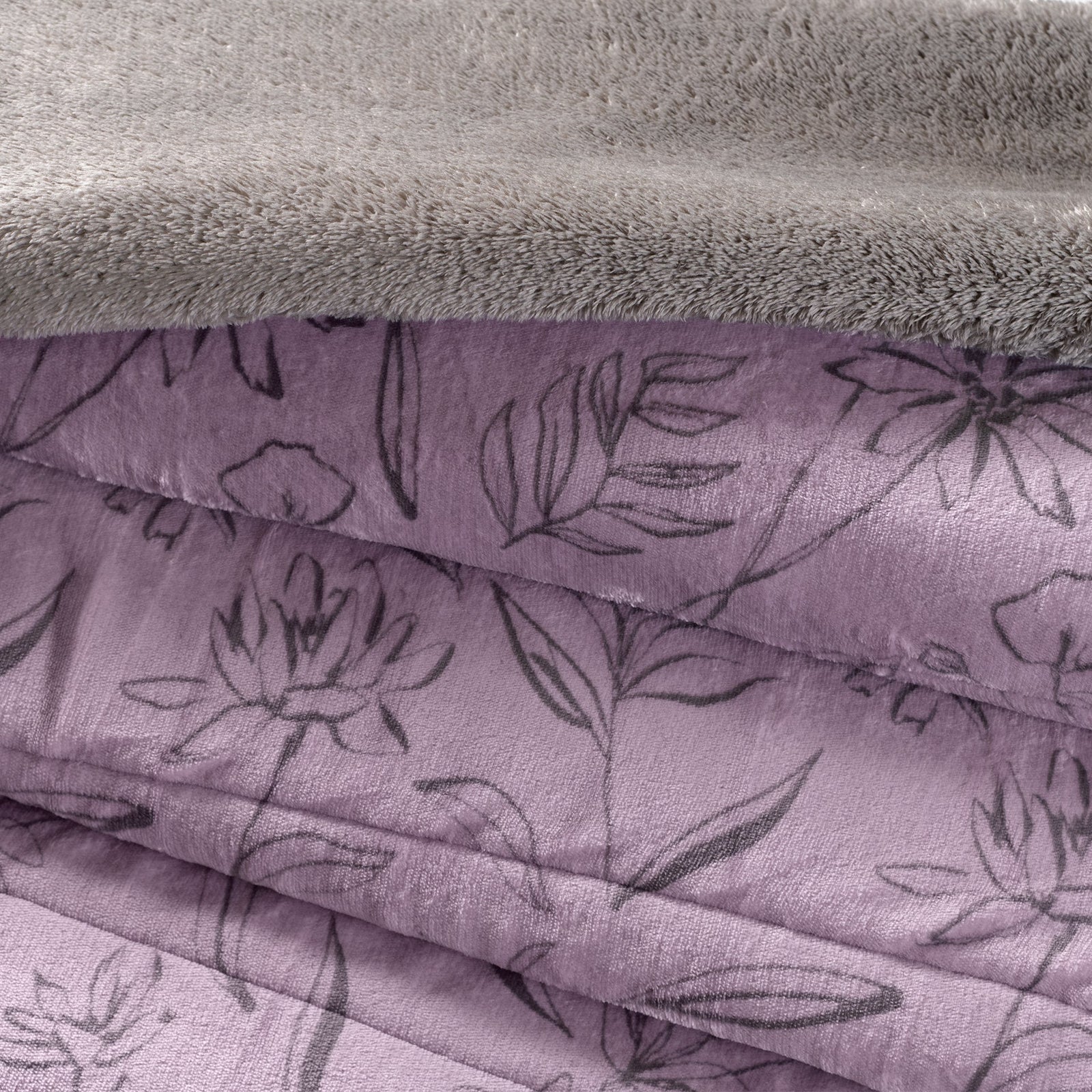 Lavender Winter Blanket