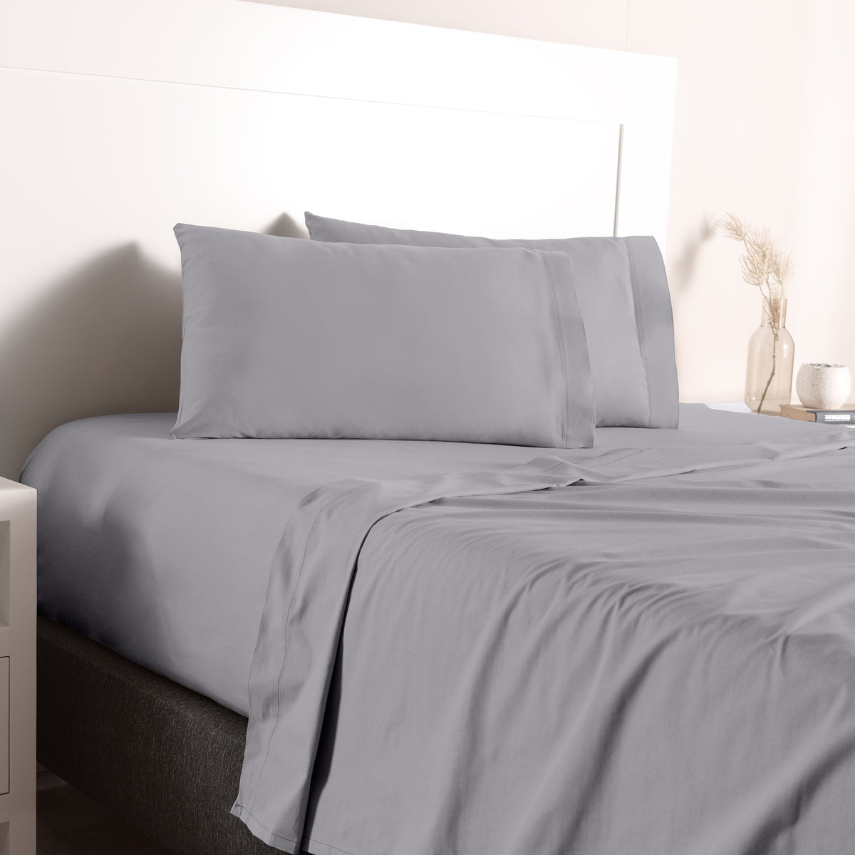 Sábanas Cabos Gris Neutral KS