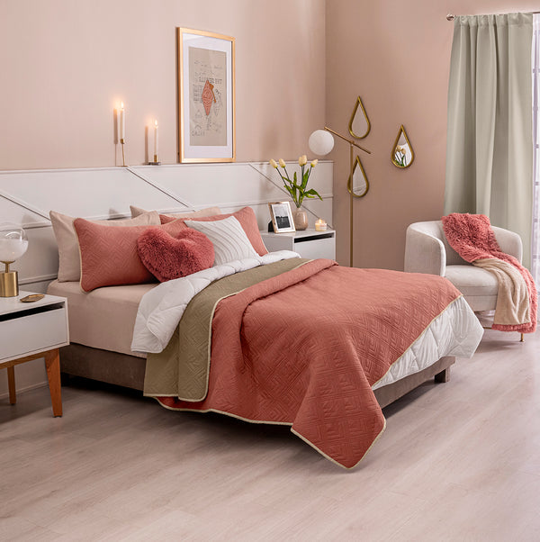 Edredón Novo Deep Rose IND