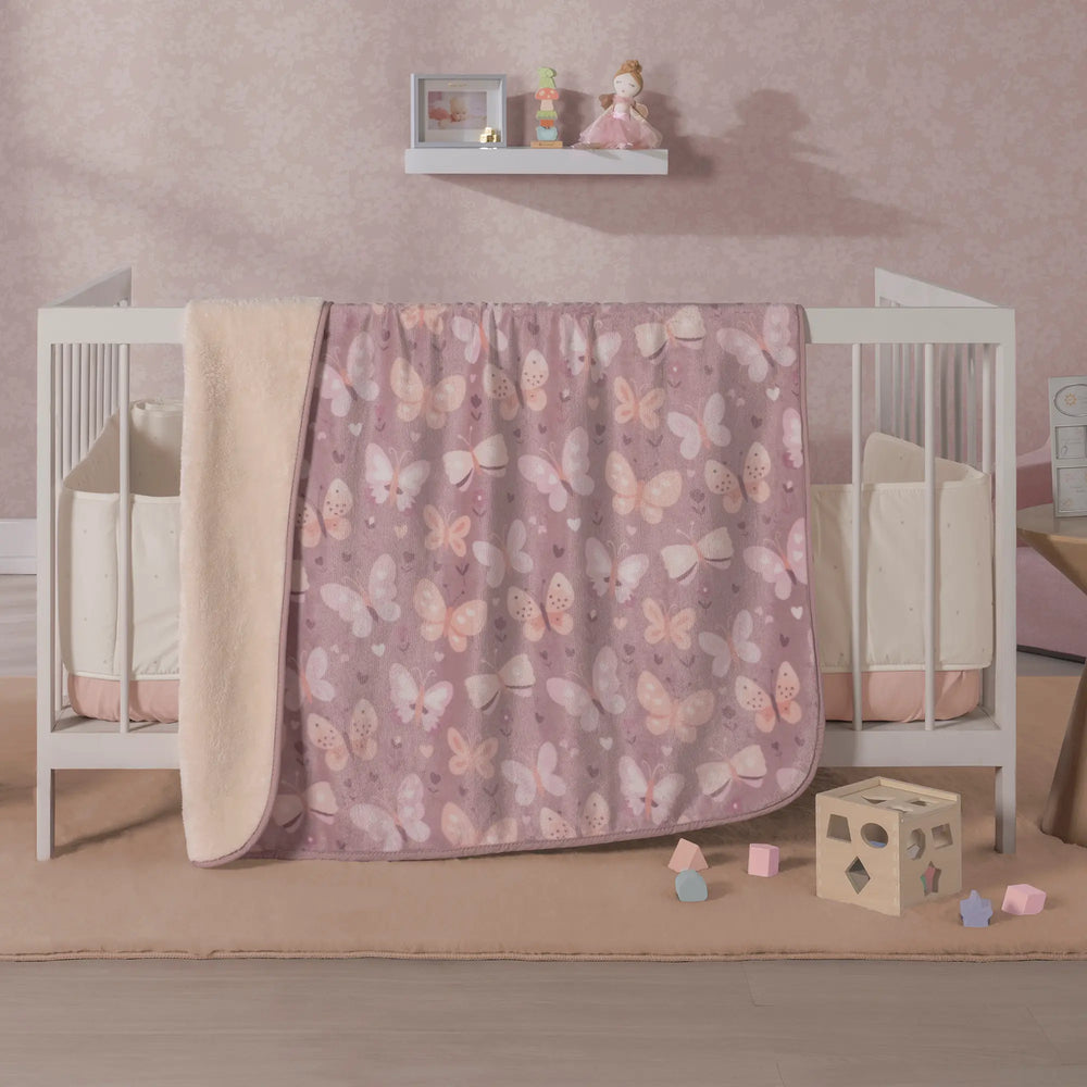 Baby Siberia Butterfly Blanket