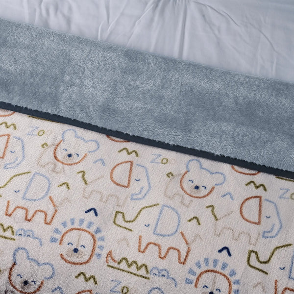 Baby Siberia Mini Zoo Blanket