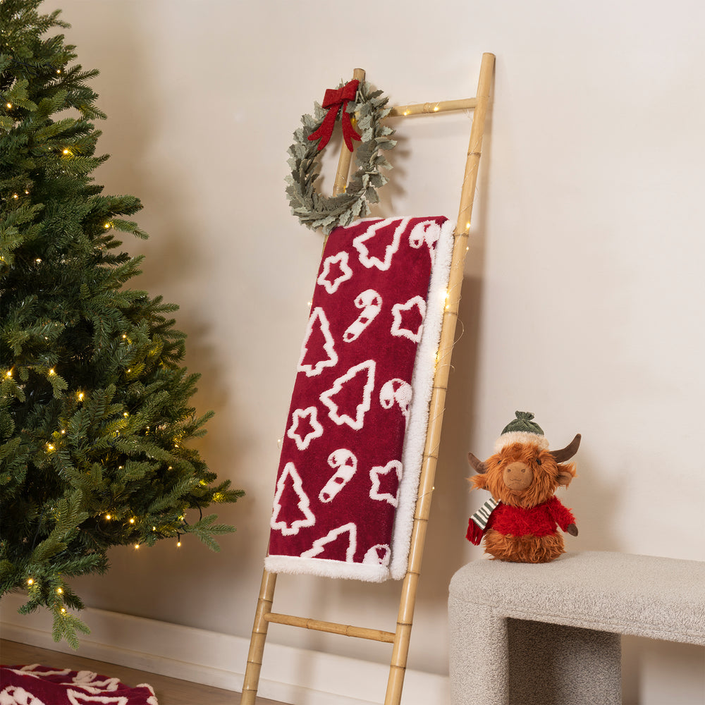 Holly Decorative Blanket BLANKET