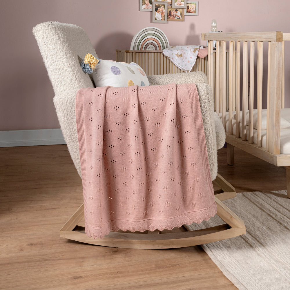 Baby Voga Rose Blanket CARRIOLA