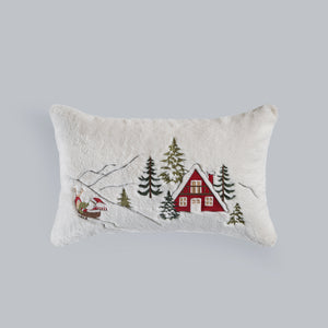 Christmas Village Cushion Cover RECTANGULAR
