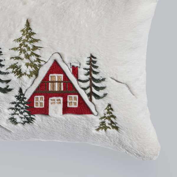 Christmas Village Cushion Cover RECTANGULAR