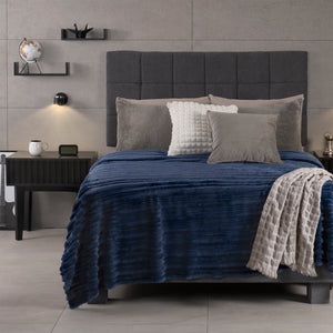 Nordic Cobalt Blanket BLANKET