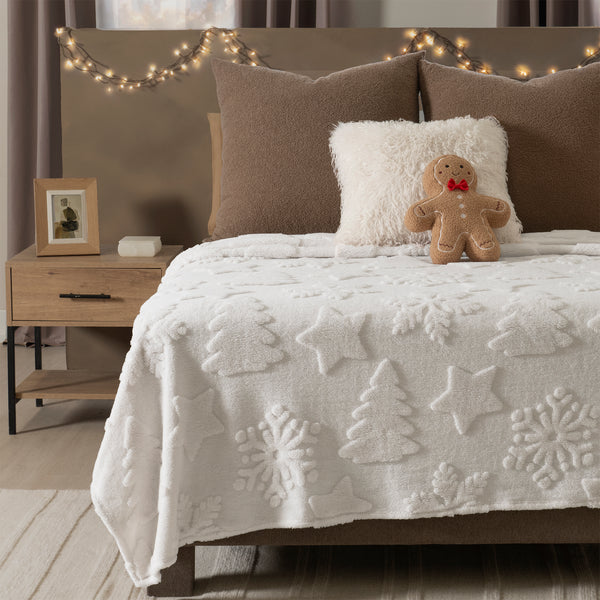 Nordic Snowfall Blanket QS/MAT XL