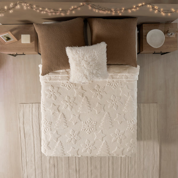 Nordic Snowfall Blanket QS/MAT XL