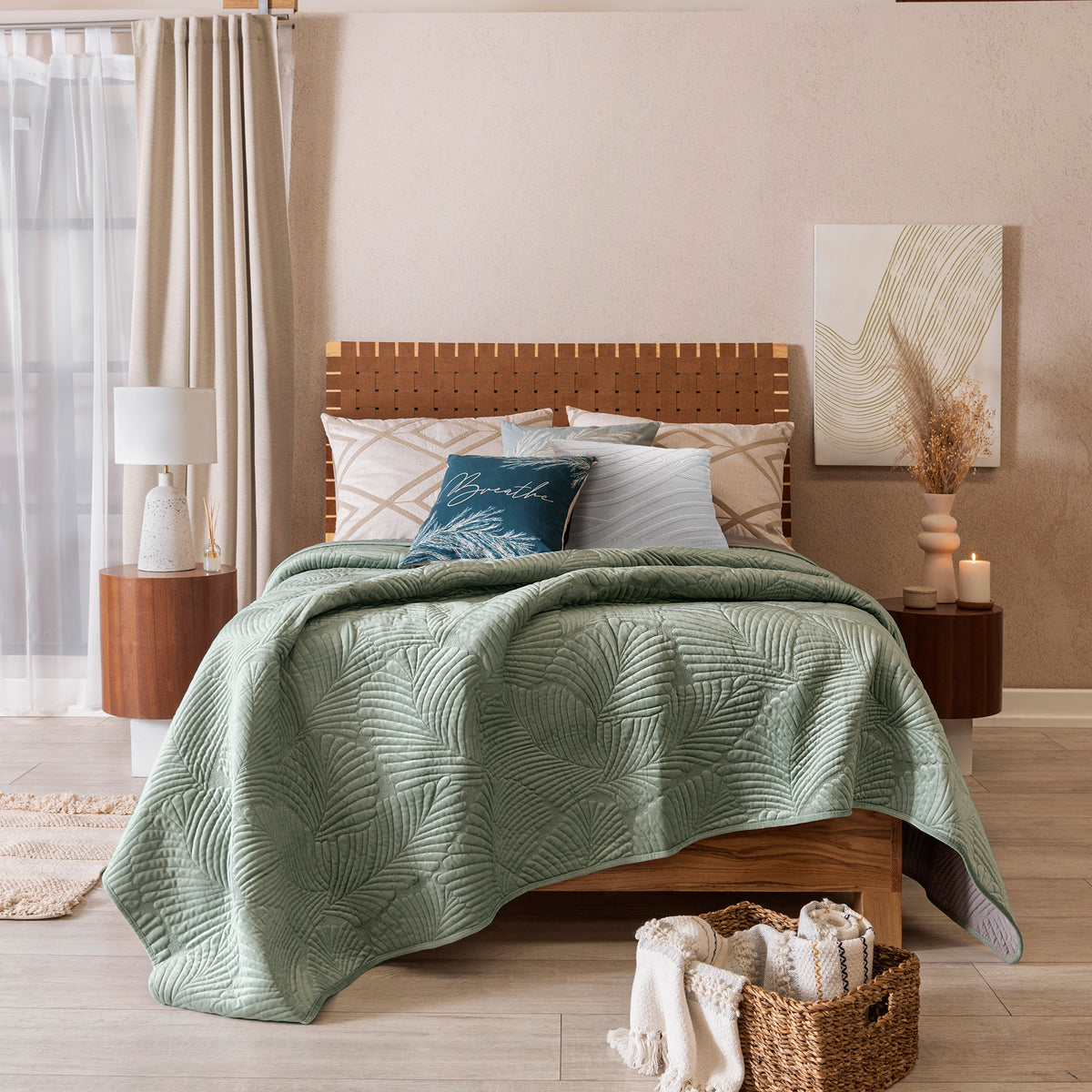 Edredón Voga Verde KS