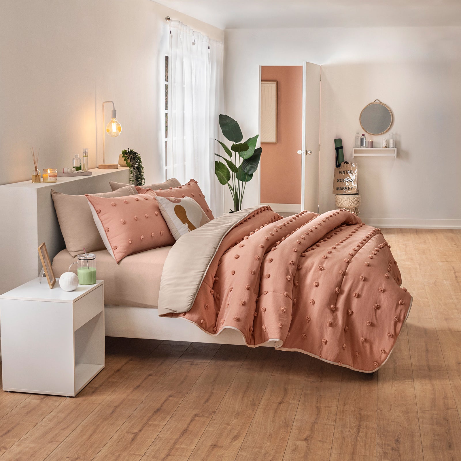 Juego de Edredón Roseta KS