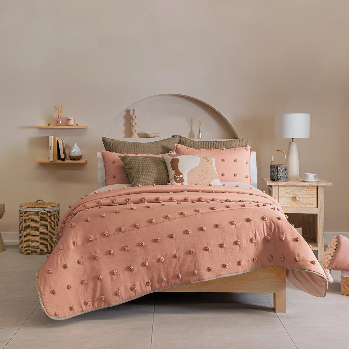 Juego de Edredón Roseta KS