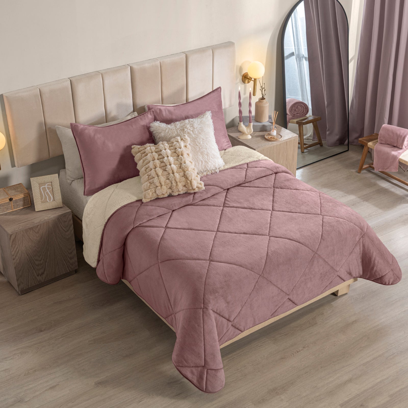 Purple Winter Blanket