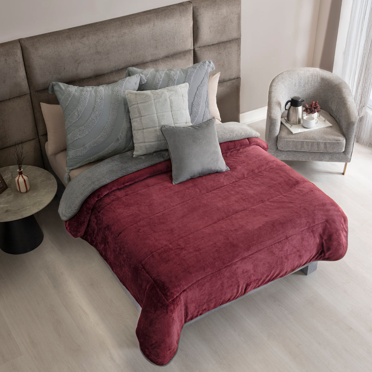 Cobertor Invernal Tinto