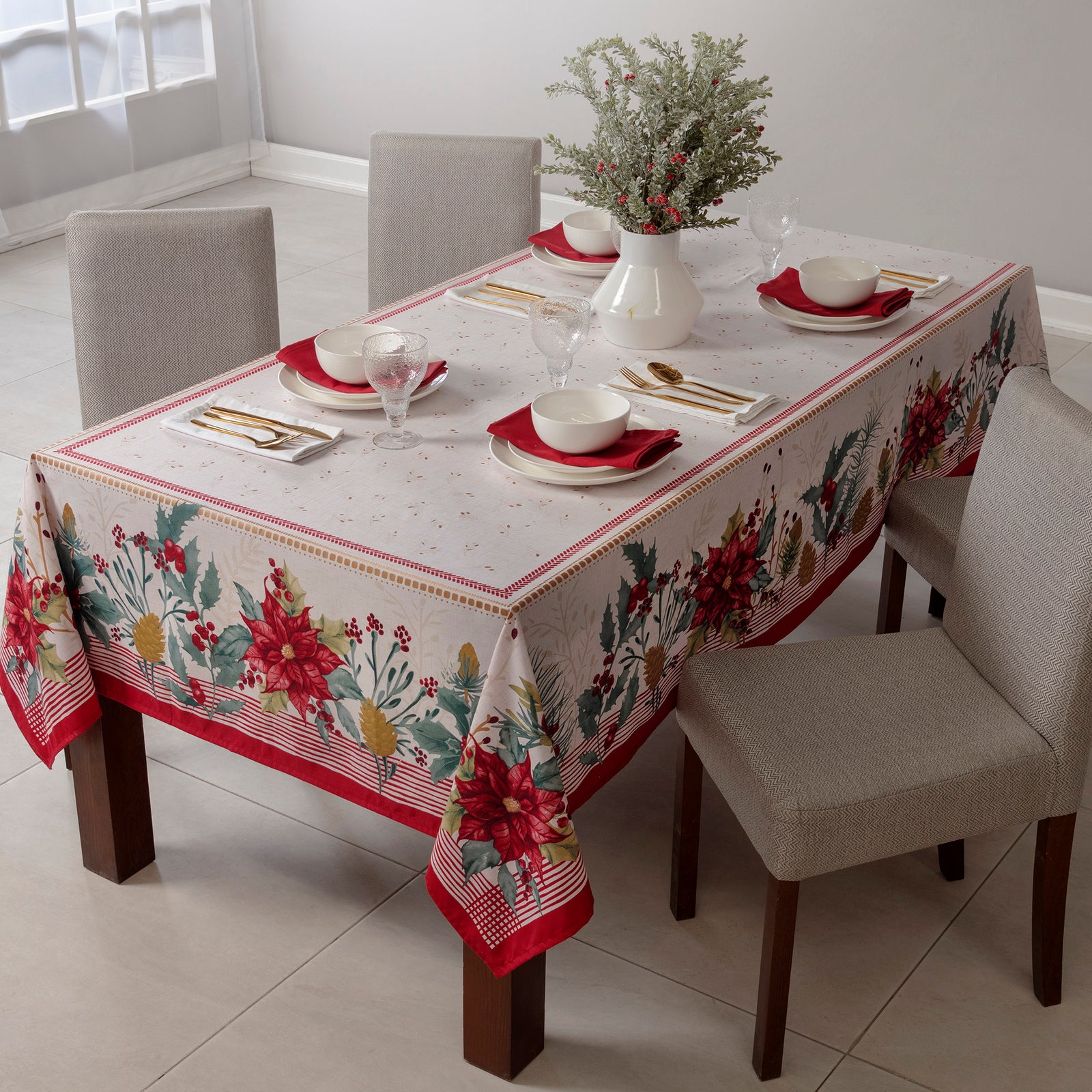 Mantel para mesa rectangular Huerta