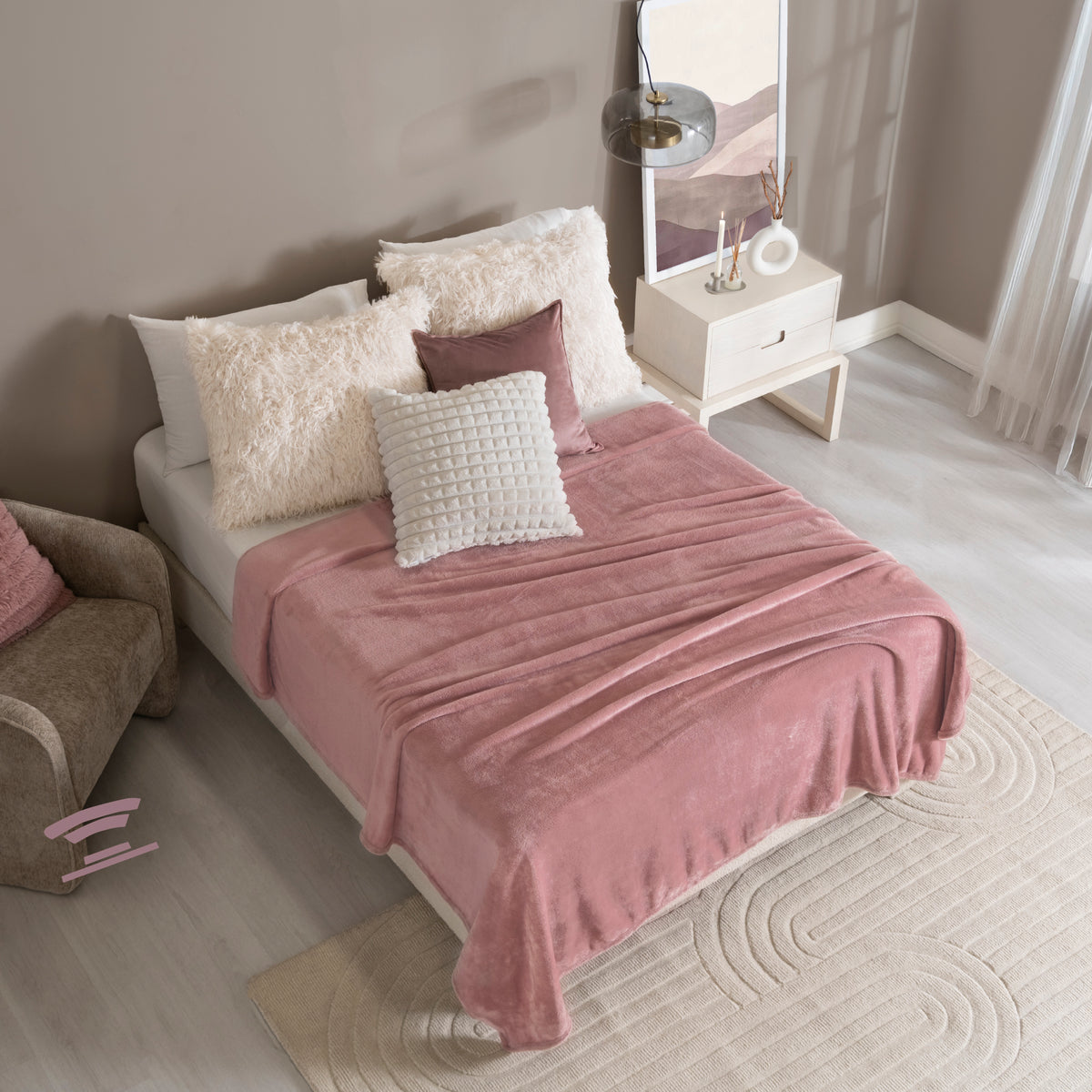 Cobertor Ligero Lila