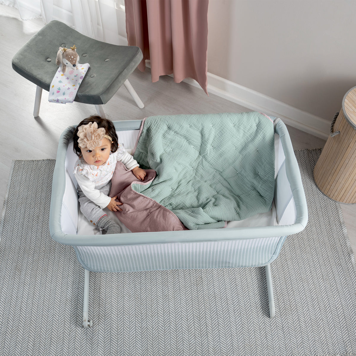 Edredón Baby Voga Muselina Mint CCC