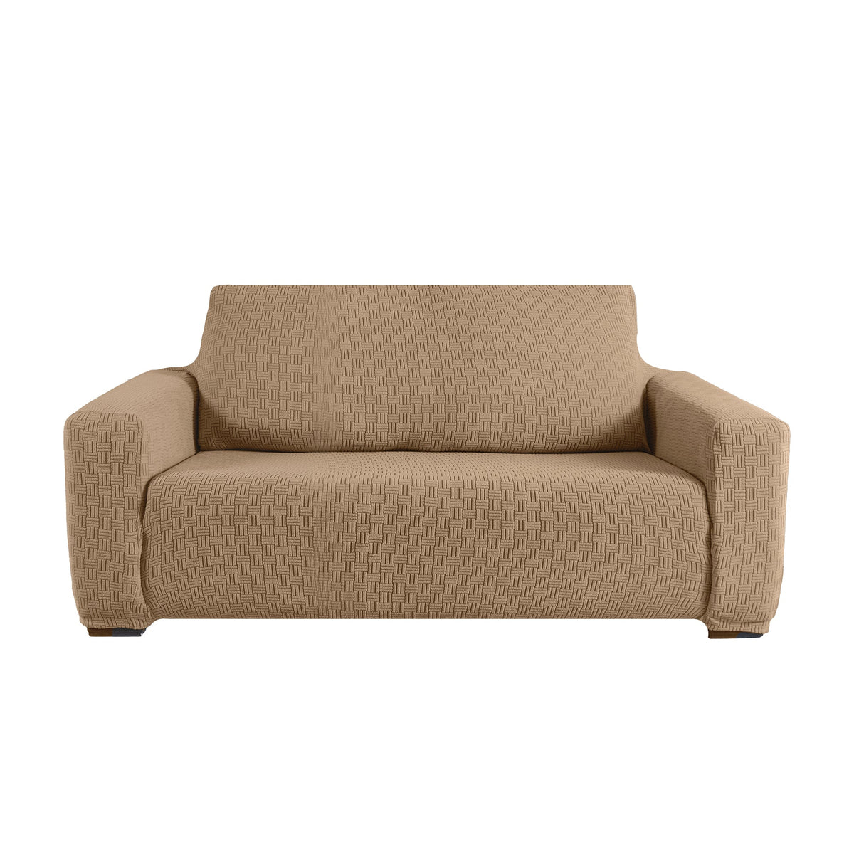 Nice Khaki Armchair Cover