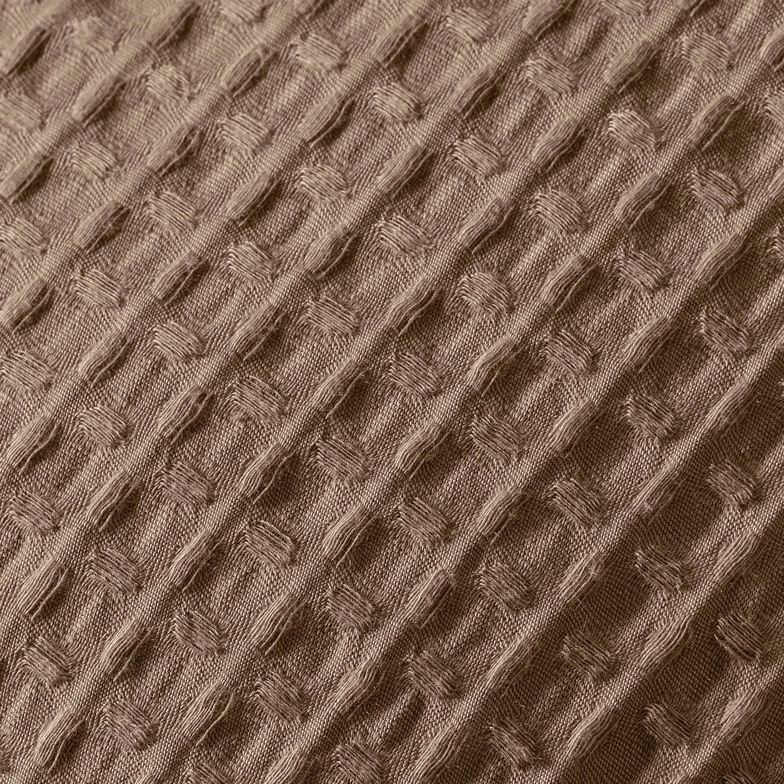 Funda De Cojín Waffle Incienso UNI