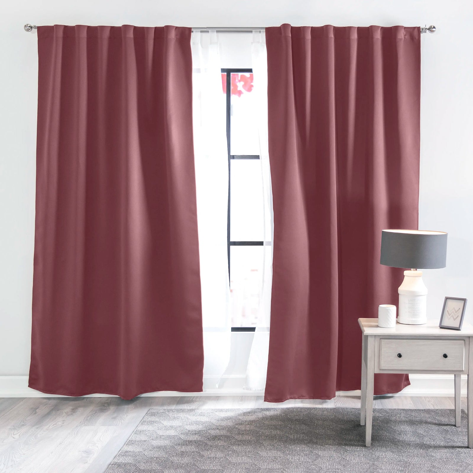 Cortinas Blackout Catania Blush CORTA