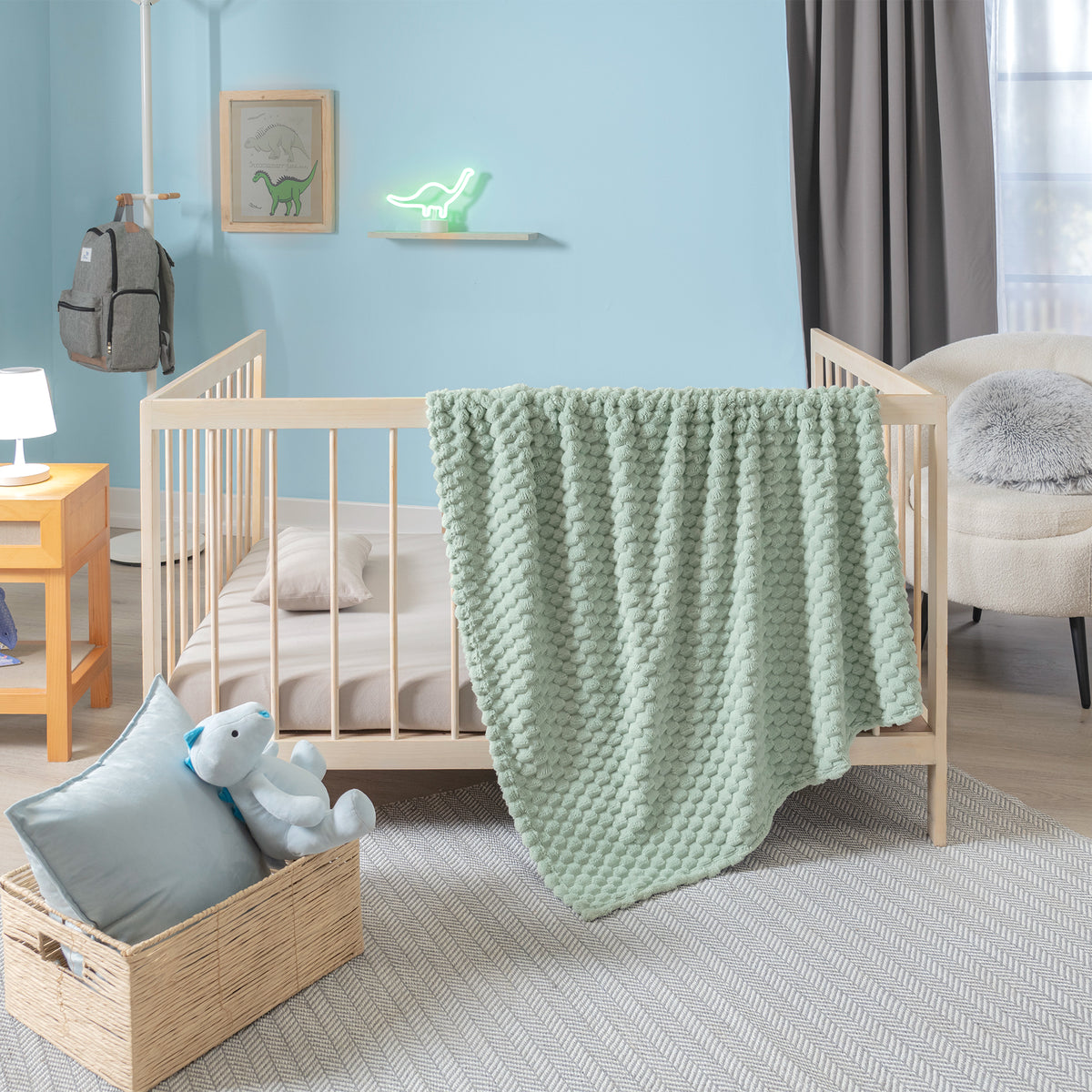 Baby Nordic Mint Blanket