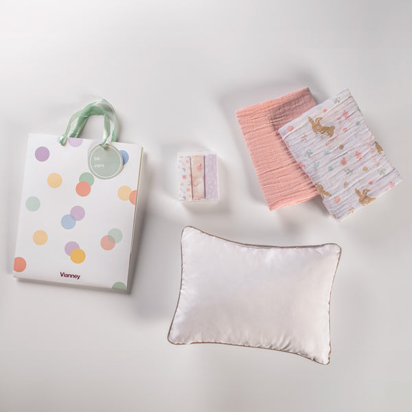 Kit De Regalo Muselina Conejitas UNI