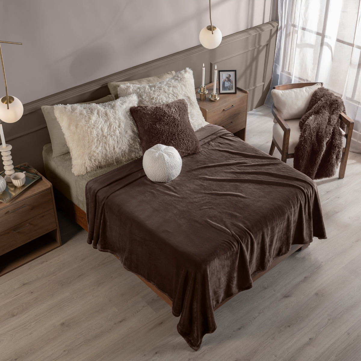 Coffee Light Blanket