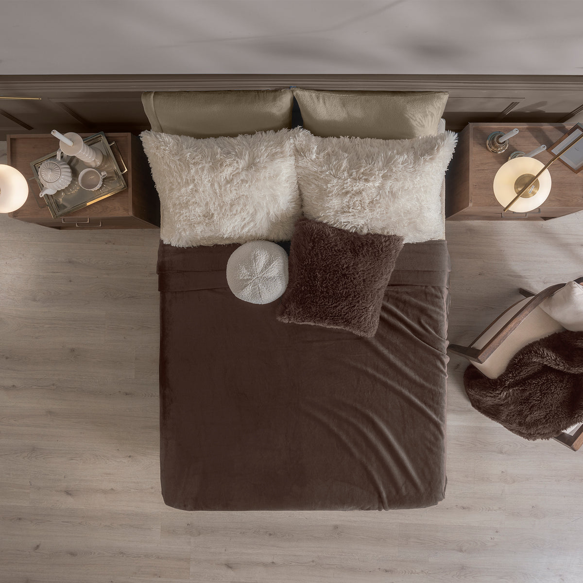 Coffee Light Blanket