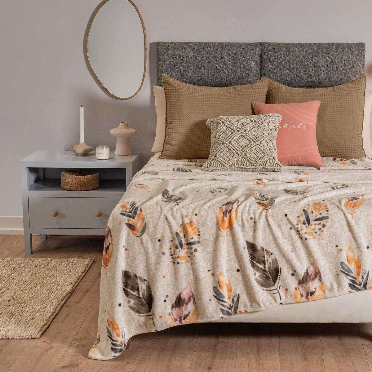 Lightweight Feather Blanket