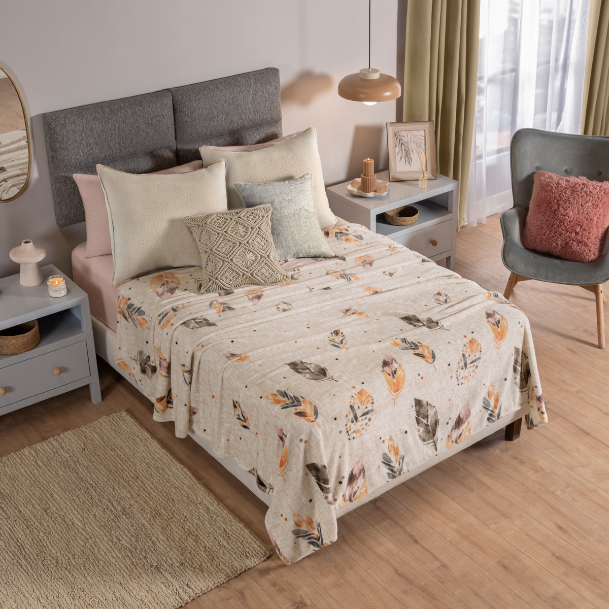 Lightweight Feather Blanket