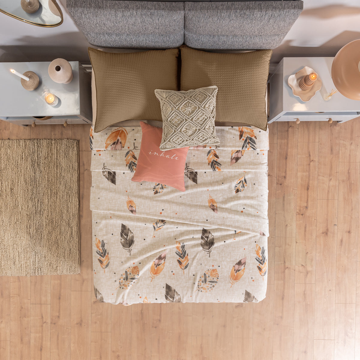 Lightweight Feather Blanket