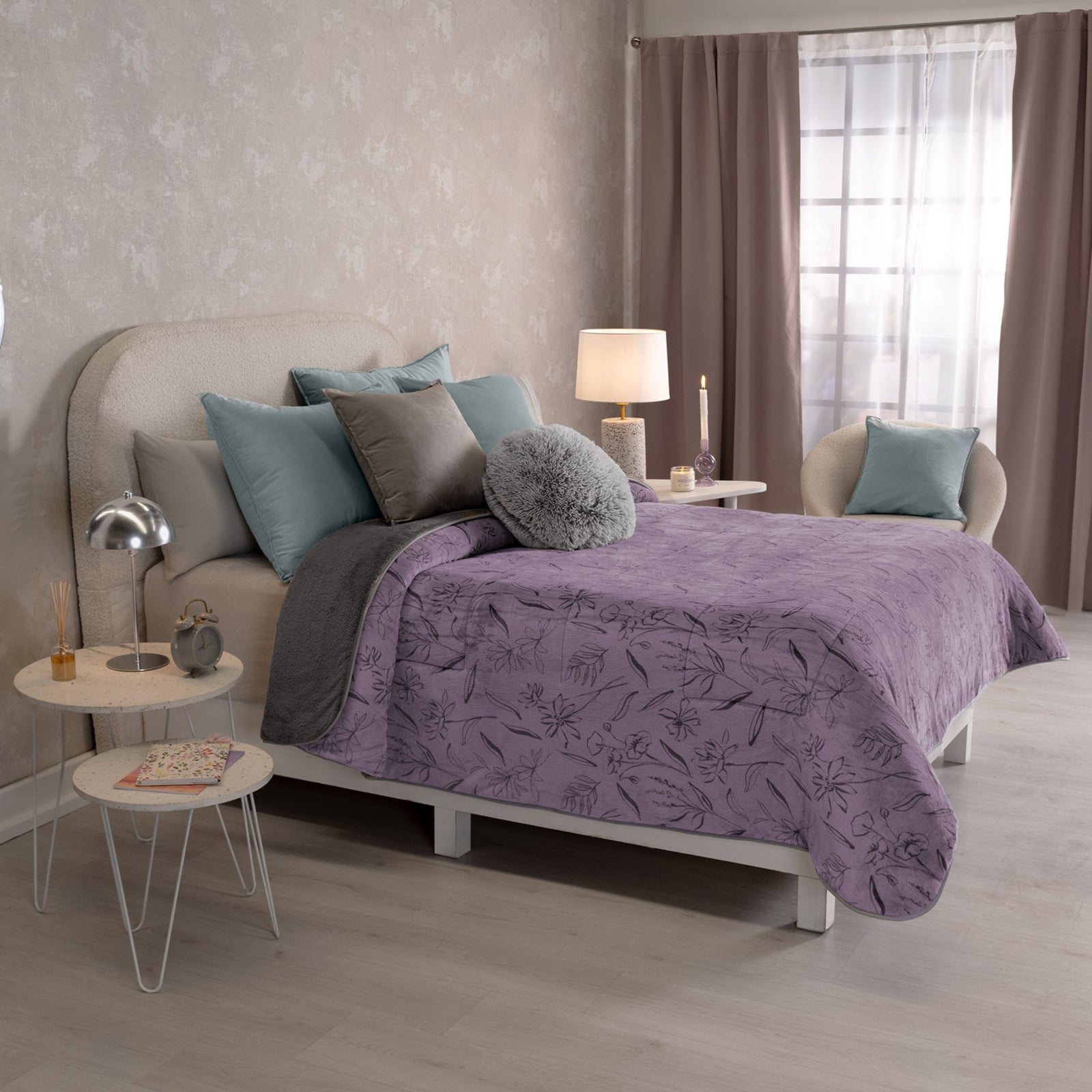 Lavender Winter Blanket