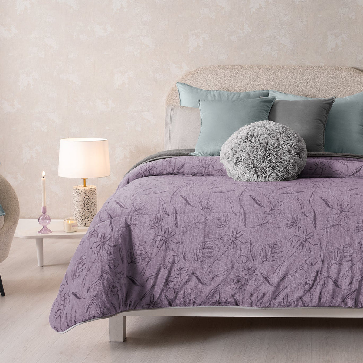 Lavender Winter Blanket