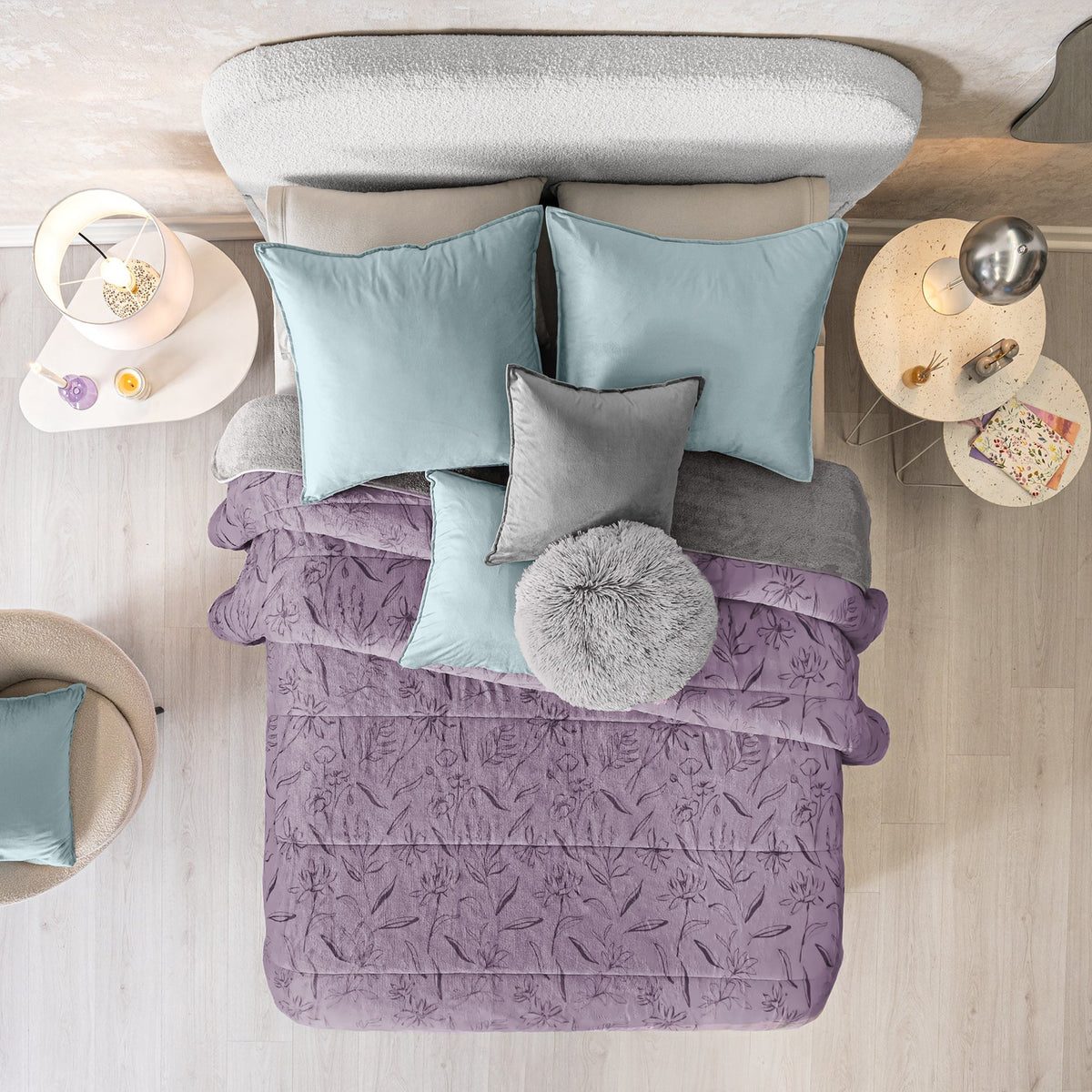 Lavender Winter Blanket