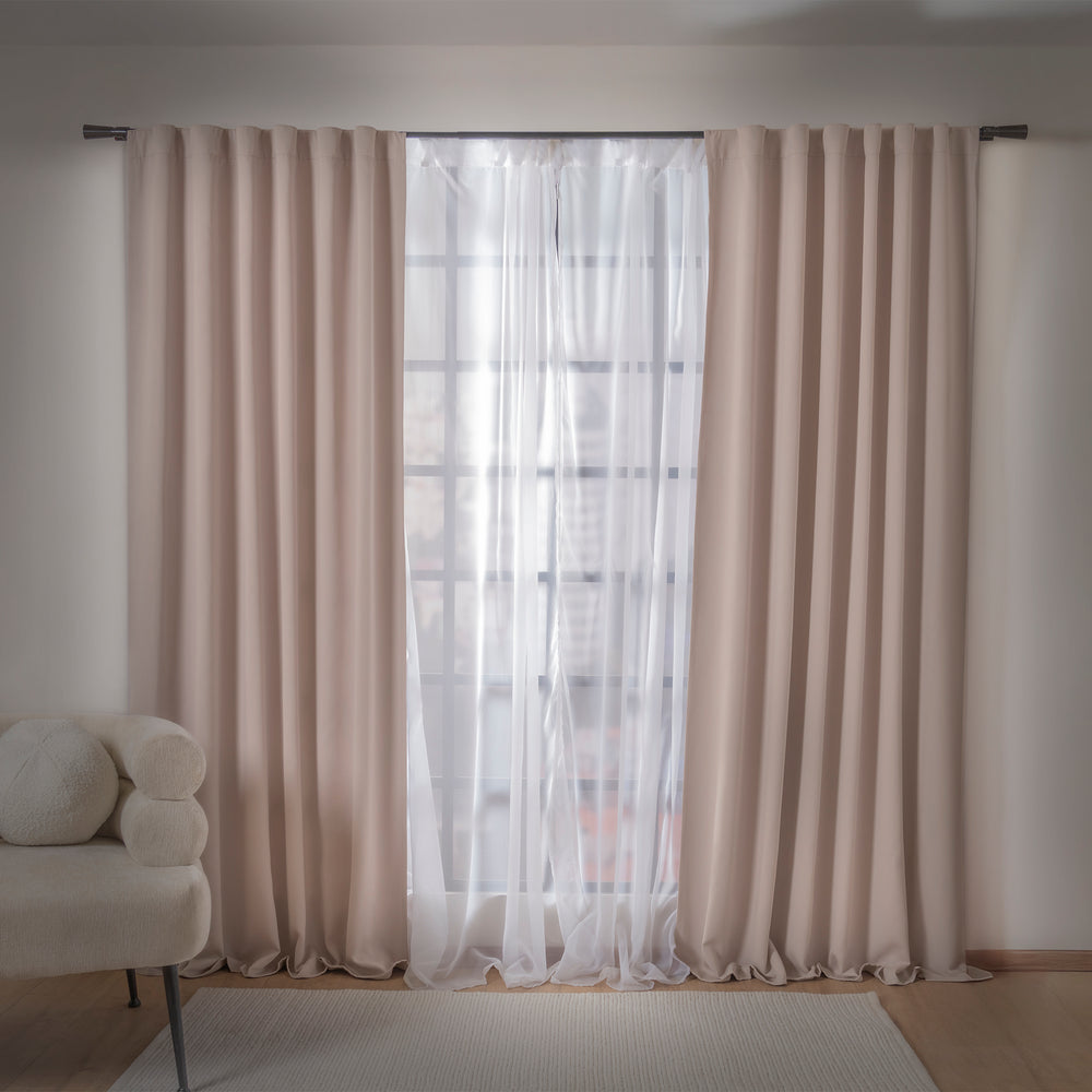 Cortinas Blackout Catania Sweet Pink CORTA