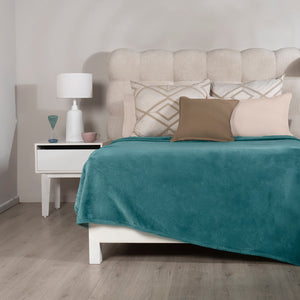 Cobertor Ligero Turquesa QUEEN SIZE/MATRIMONIAL XL