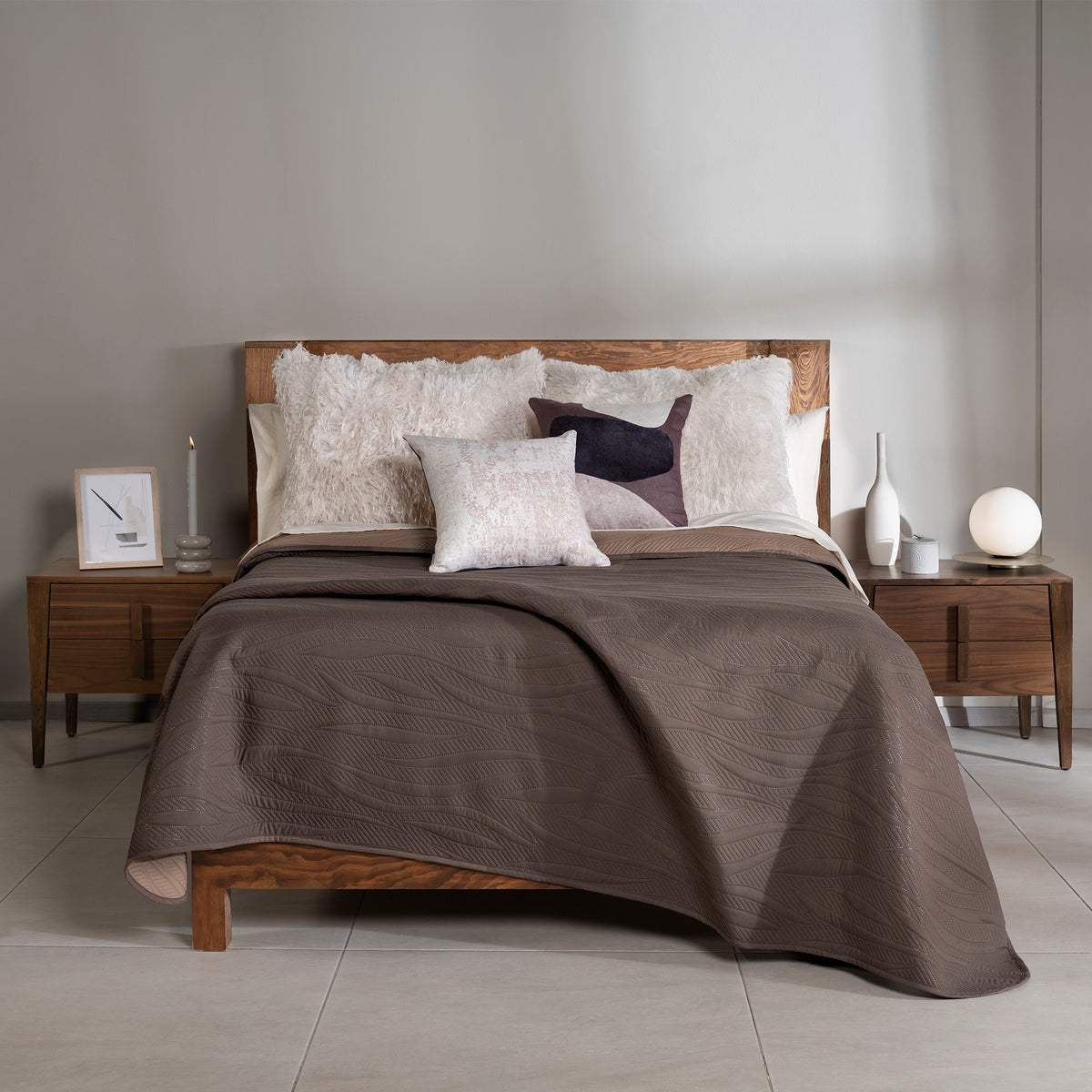 Edredón Novo Coffee KING SIZE