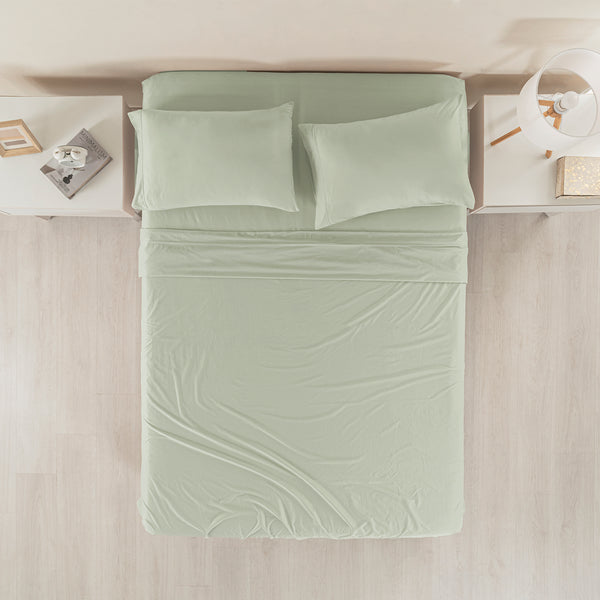 Sábanas Jersey Soft Mint MATRIMONIAL