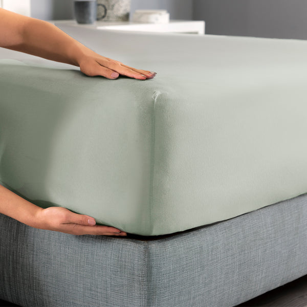 Sábanas Jersey Soft Mint MATRIMONIAL