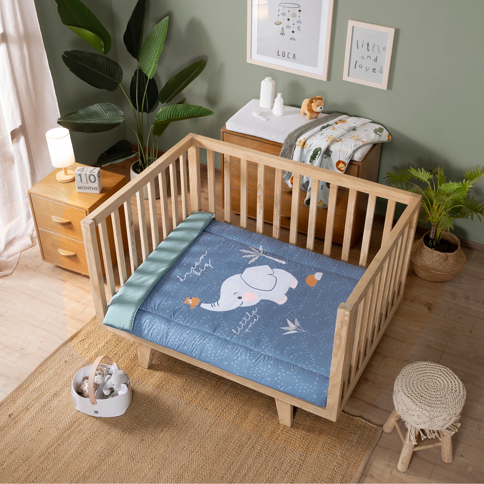 Juego De Edredón Baby Safari