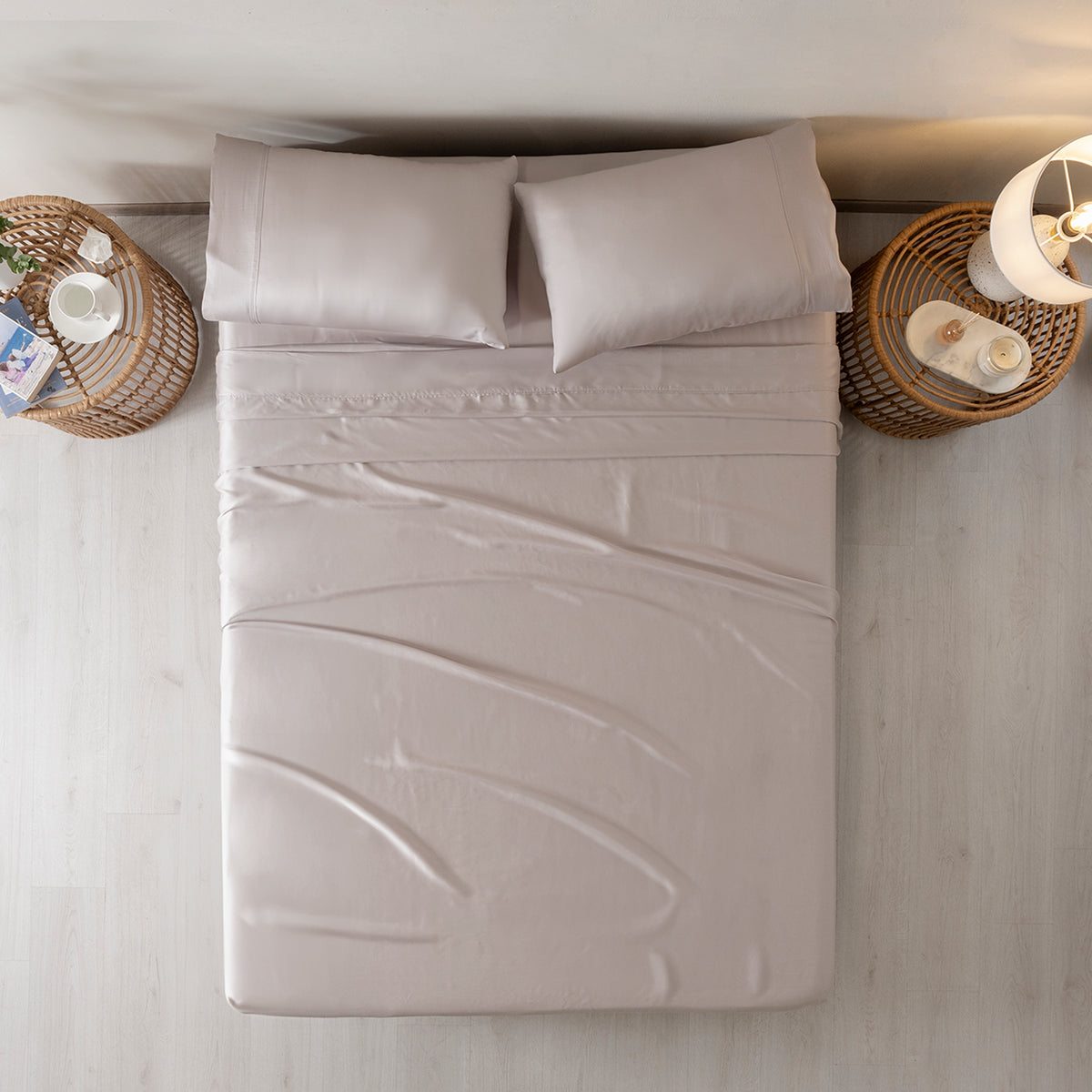 Sábanas Tencel Gray