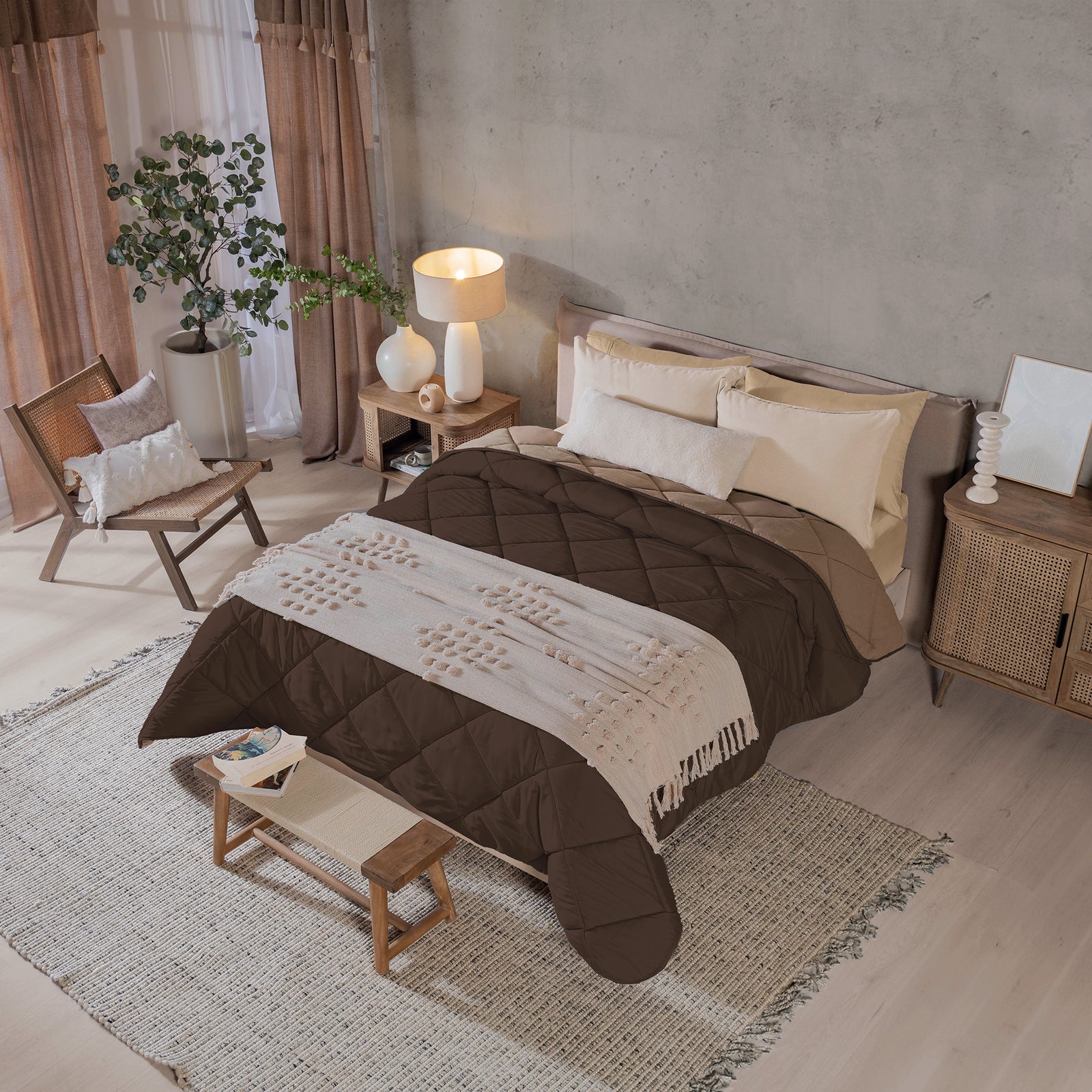 Set De Edredón Izamal QUEEN SIZE/MATRIMONIAL XL