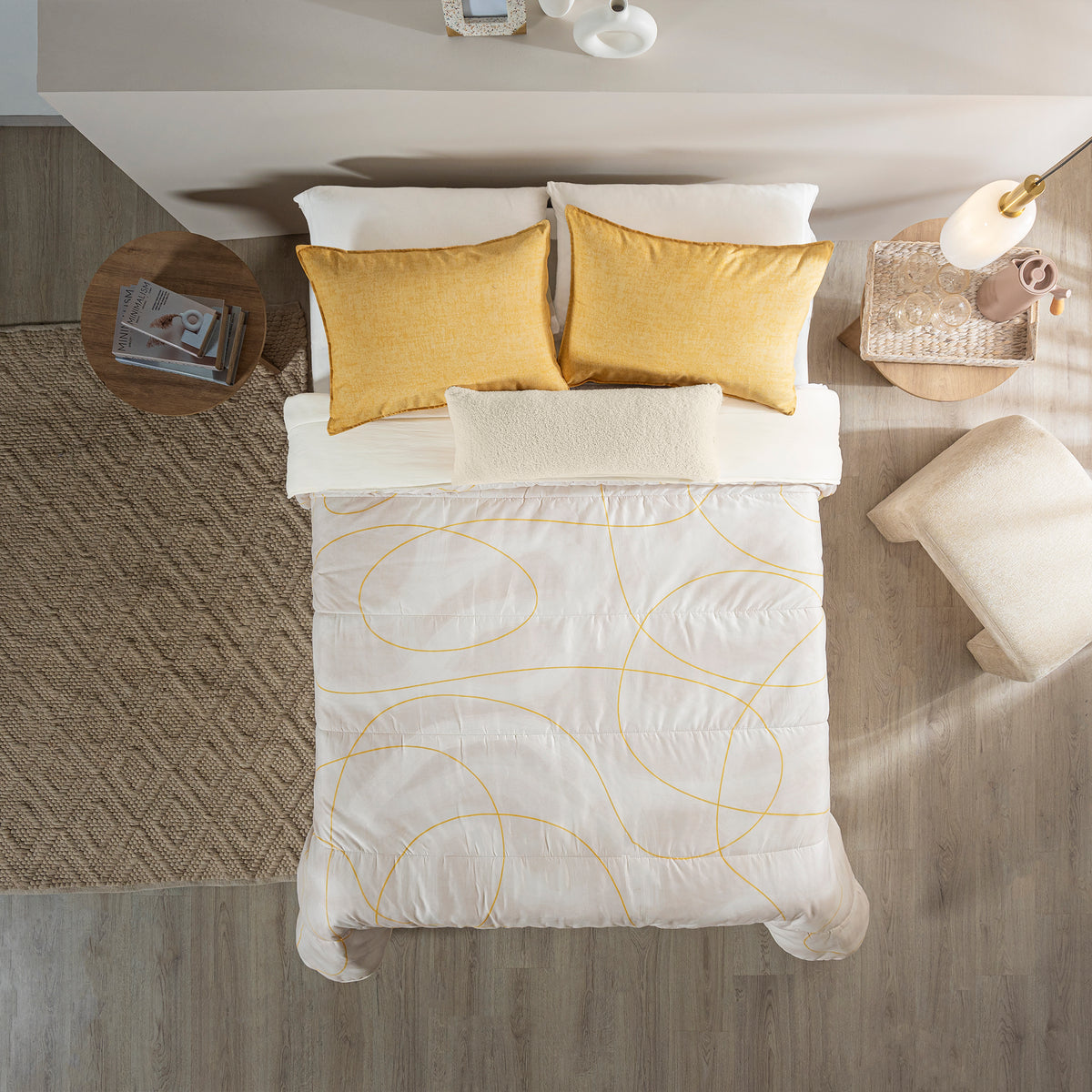 Set De Edredón Oporto QUEEN SIZE/MATRIMONIAL XL