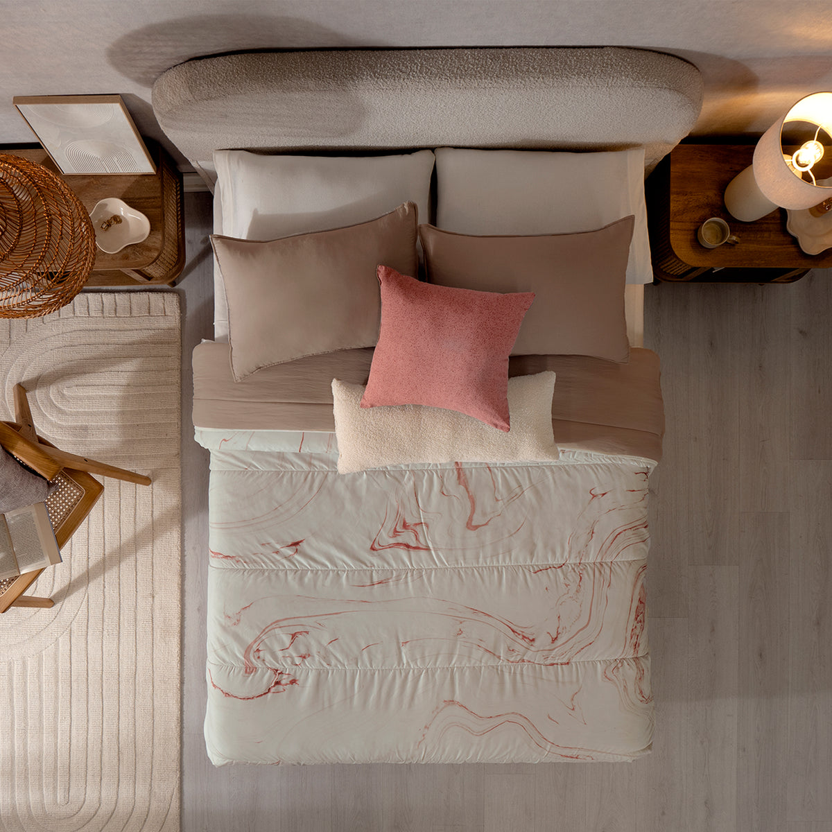 Set De Edredón Akumal QUEEN SIZE/MATRIMONIAL XL