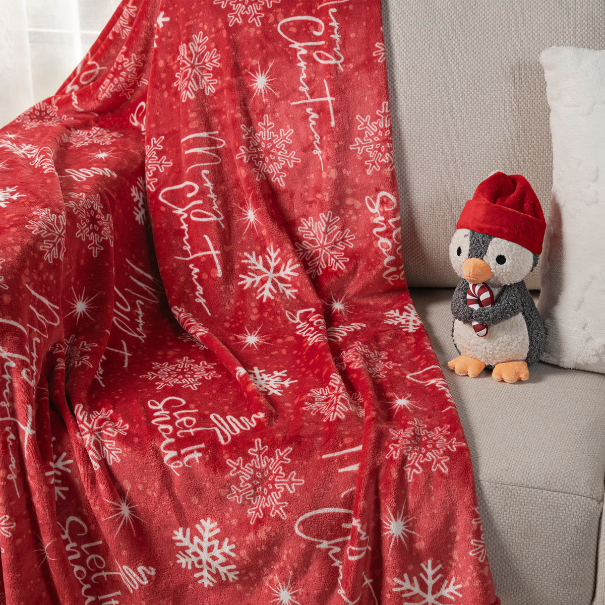 Cobertor Ligero Merry Christmas FRAZADA