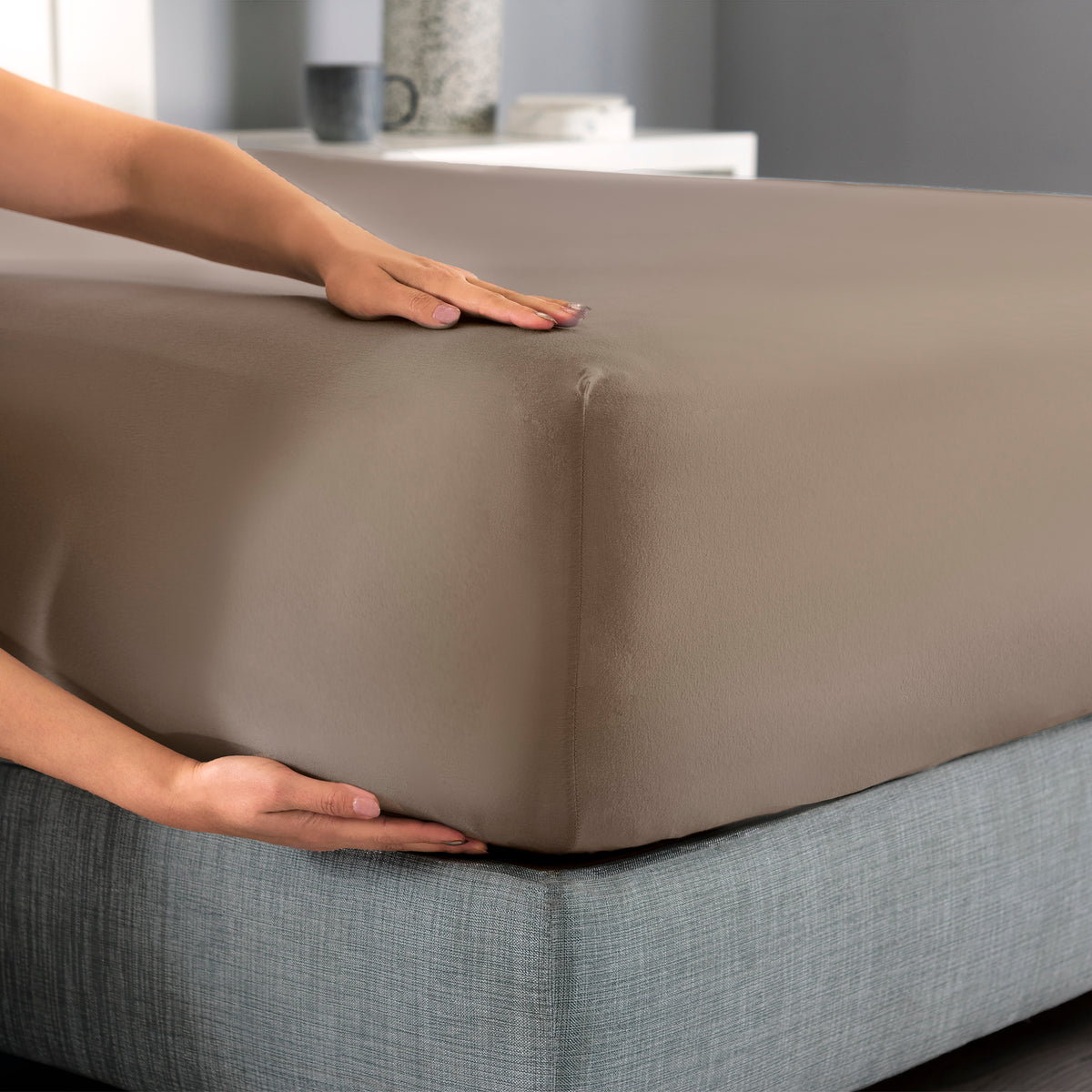 Sábanas Andes-polar Latte KING SIZE