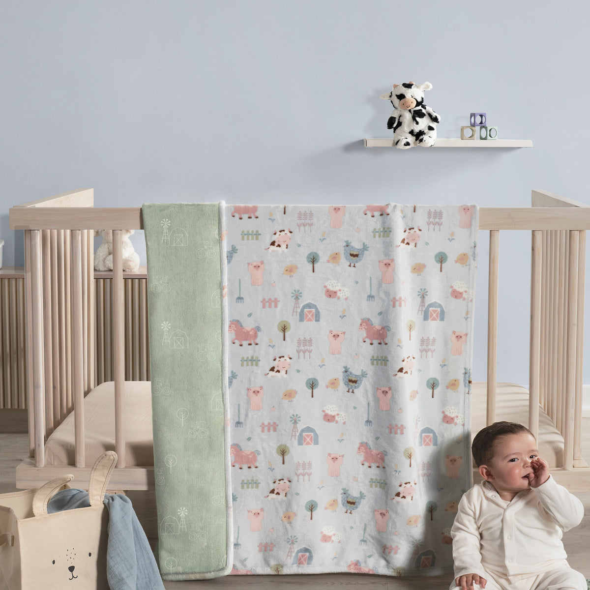 Cobertor Baby Nórdico Granja