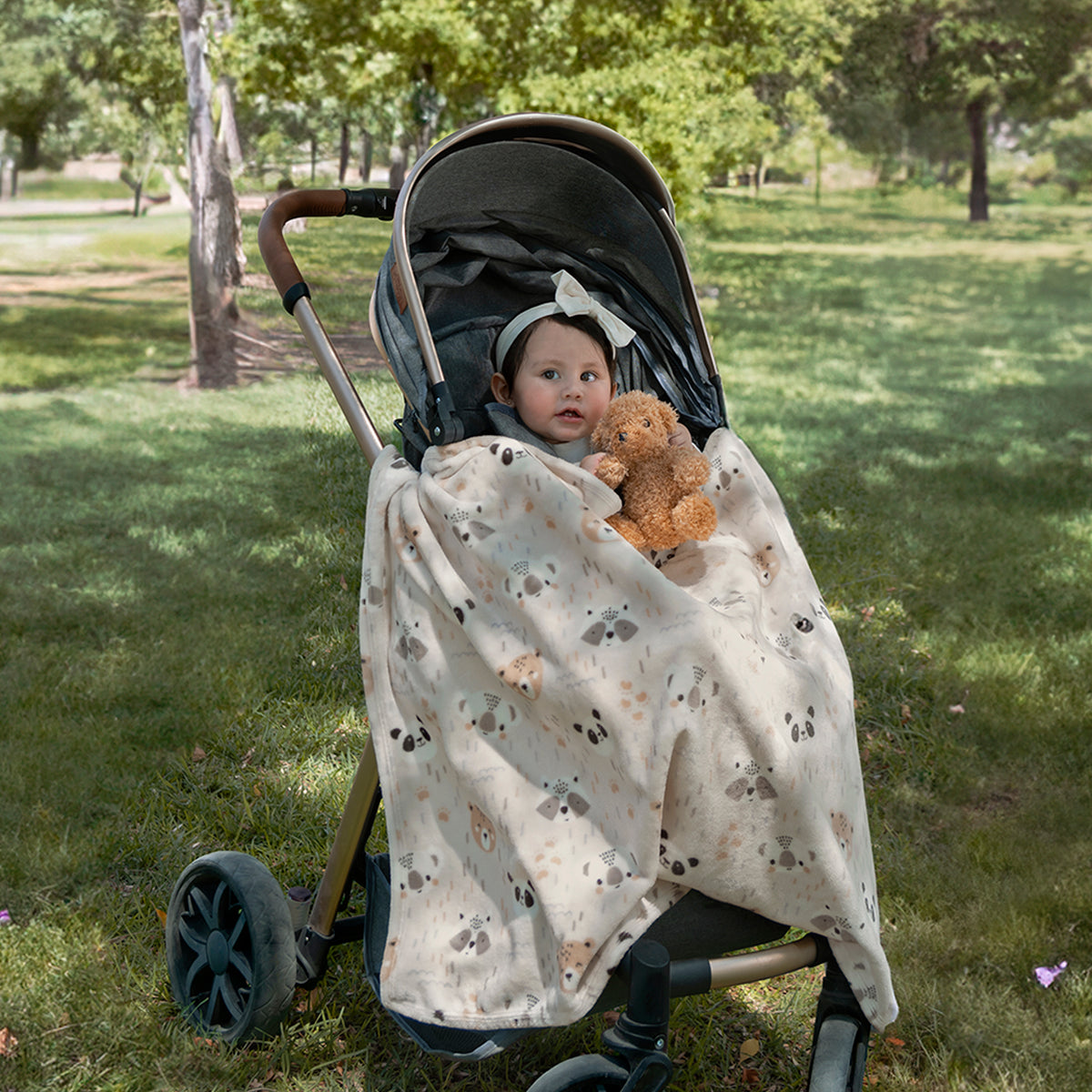 Cobertor Baby Ligero Bosque