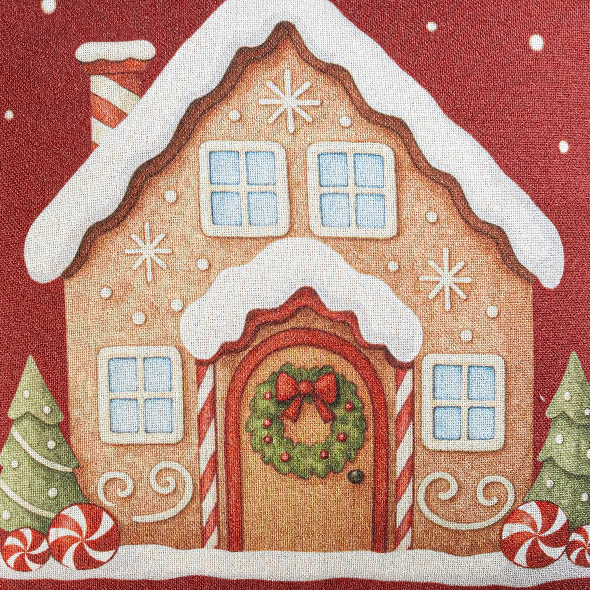 Funda De Cojín Casa De Jengibre CUADRADO