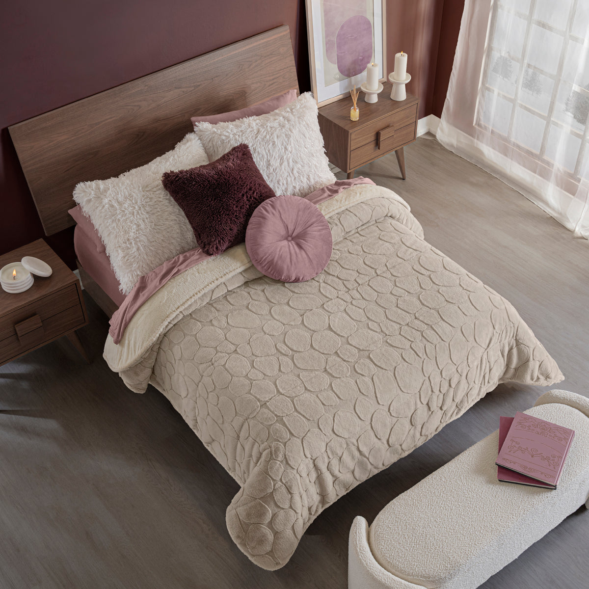 Cobertor Everest Avellana KING SIZE XL