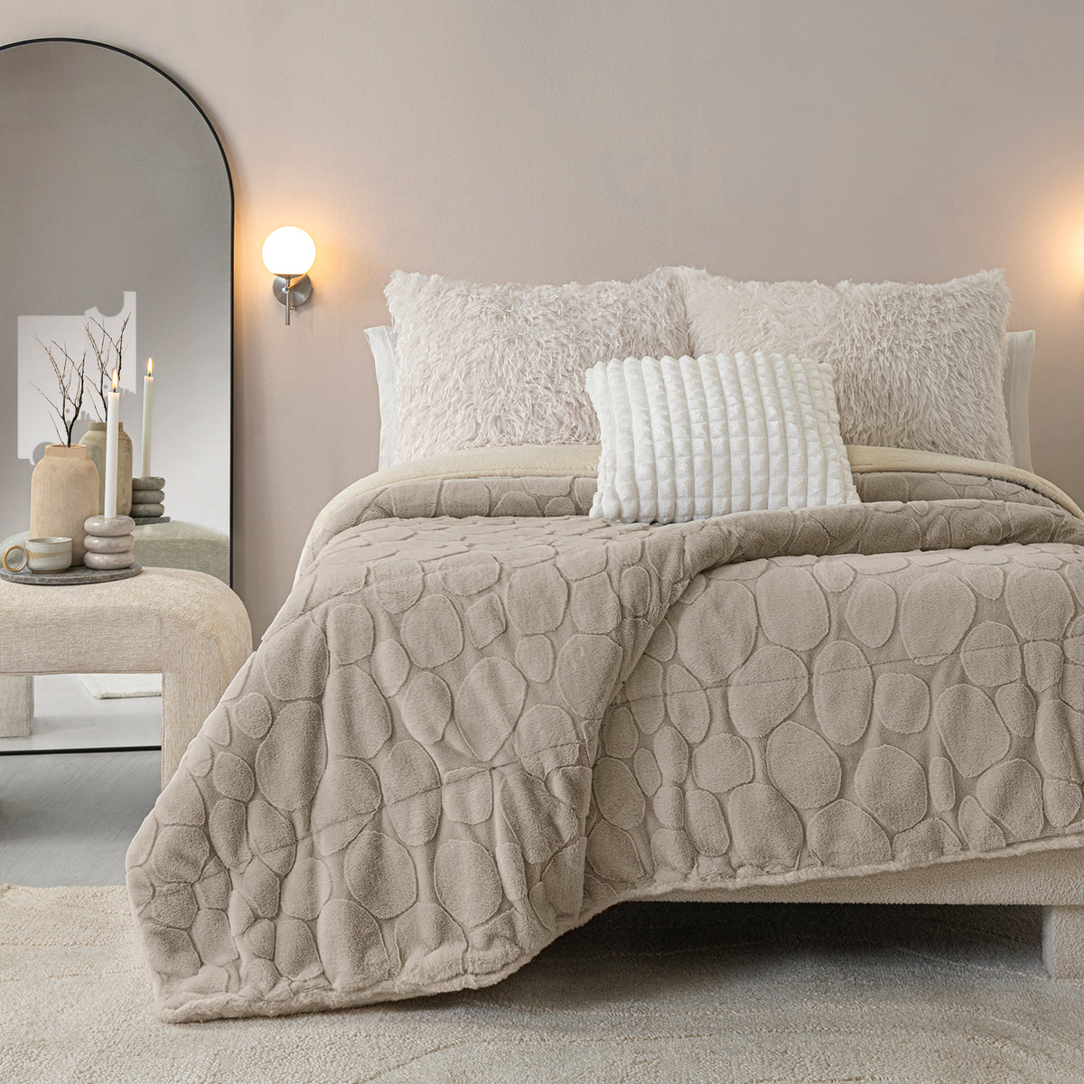 Cobertor Everest Avellana KING SIZE XL